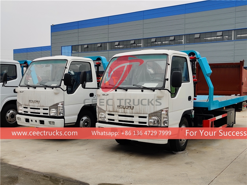 Truk perusak kerusakan ISUZU 100P