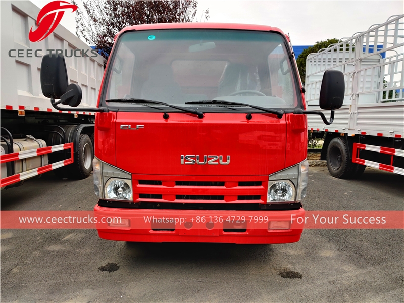 ISUZU 4*2 menggerakkan truk sampah