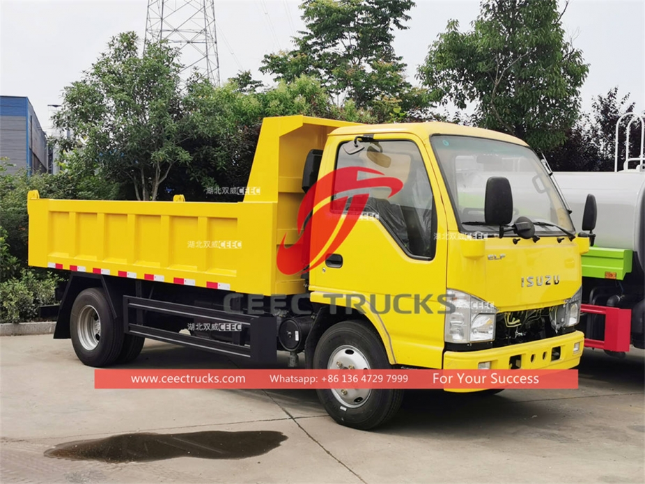 Custom-made ISUZU 100P/NKR 3 tons dump truck for sale