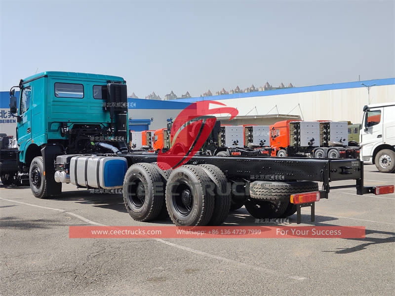 Beiben 6×4 V3 cabin 2538 truck chassis for sale