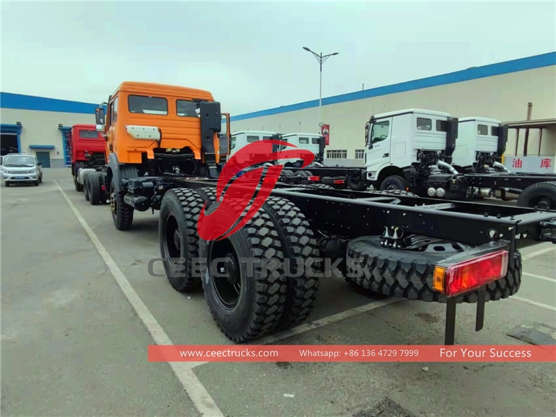 beiben 6*6 drive 2642 truck