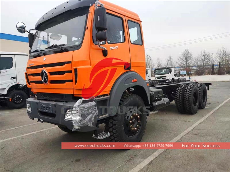 beiben 6*6 drive 2642 truck