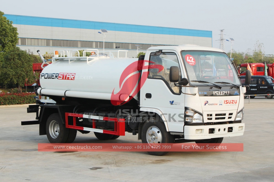 ISUZU 600P 130HP drinking water truck