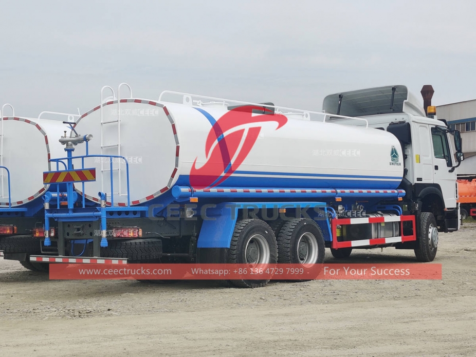 HOWO water tank truck for sale