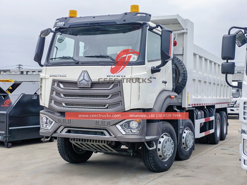 Sinotruk 8x4 420HP 40 Ton Tipper Dump Truck dengan penjualan langsung dari Pabrik