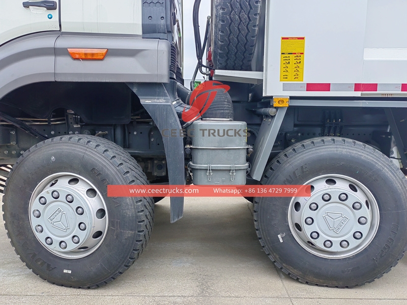 Sinotruk 8x4 420HP 40 Ton Tipper Dump Truck dengan penjualan langsung dari Pabrik