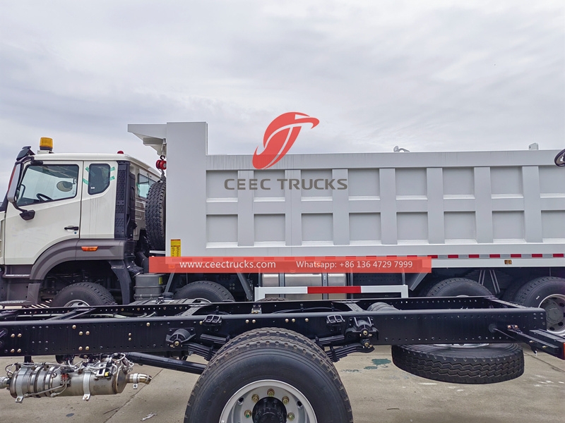 Sinotruk 8x4 420HP 40 Ton Tipper Dump Truck dengan penjualan langsung dari Pabrik