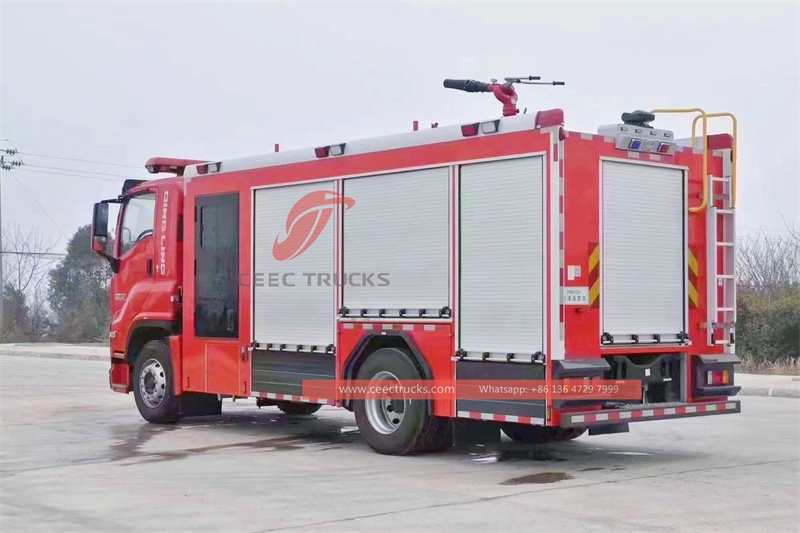 ISUZU GIGA heavy duty 8,000L fire water tank truck with factory direct sale