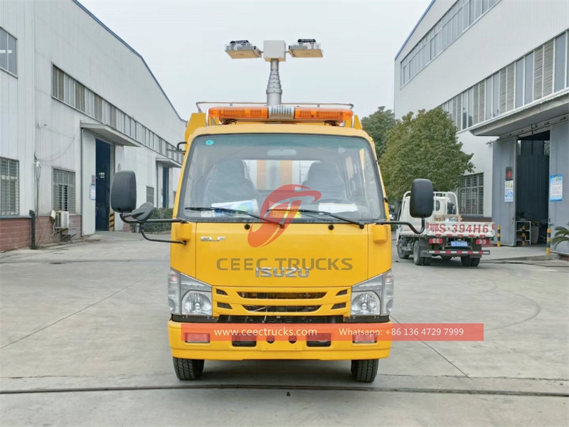 ISUZU NKR Fire emergency lighting truck made in China