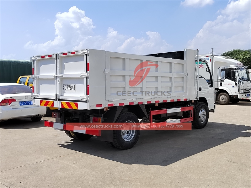 Best price ISUZU 4×2 small tipper truck