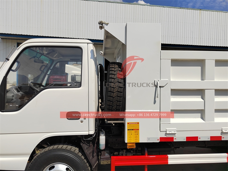 Best price ISUZU 4×2 small tipper truck