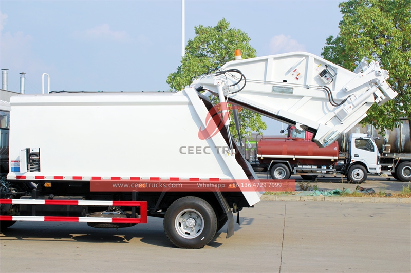 ISUZU ELF KV800 8CBM Waste Compactor truck made in China