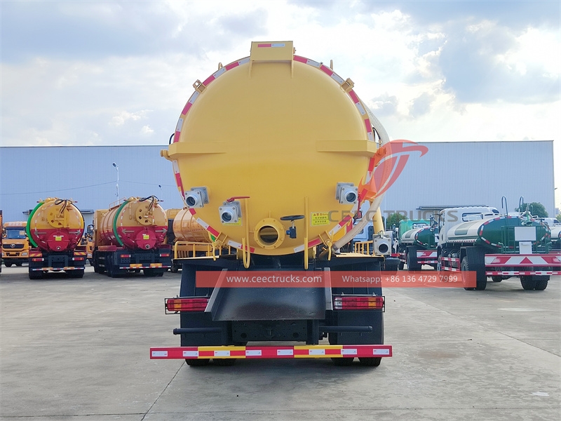 Heavy duty 20m3 Vacuum Sewage Suction trucks with factory direct sale