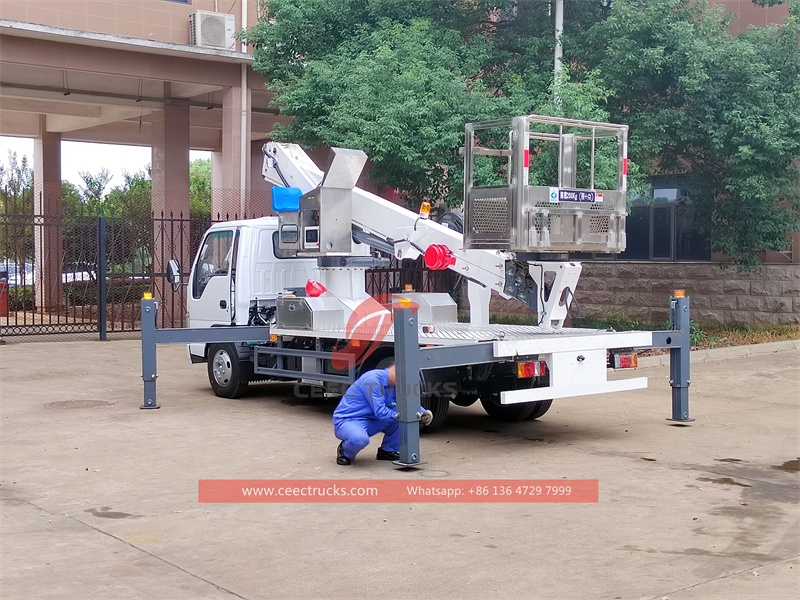 ISUZU NKR 13m Aerial Platform Truck made in China