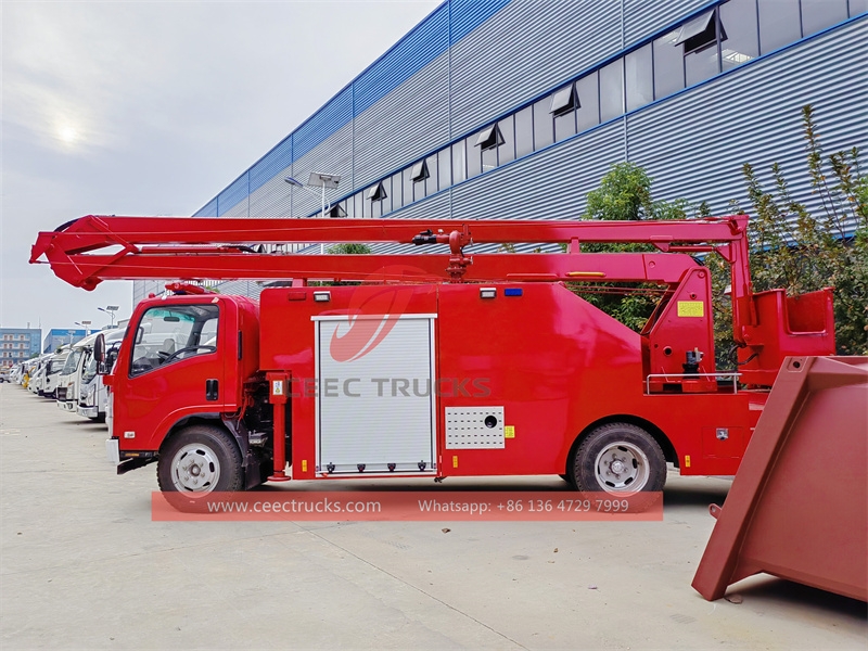 Original factory ISUZU 16m High Ladder Fire Rescue Truck