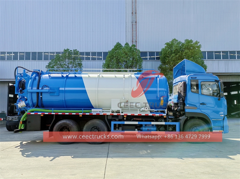 Dongfeng vac pump combination truck with best price