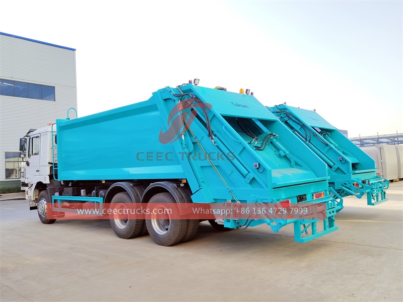 Shacman F3000 mobile compactor truck with factory direct sale