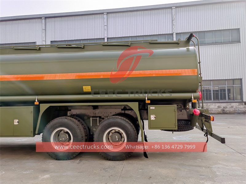 HOWO 6x6  fuel delivery tanker truck with factory direct sale