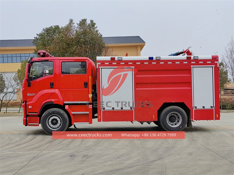 ISUZU GIGA 8,000L fire fighting truck with factory direct sale