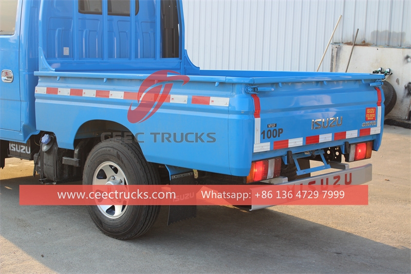 Isuzu mini double cabin cargo truck made in China