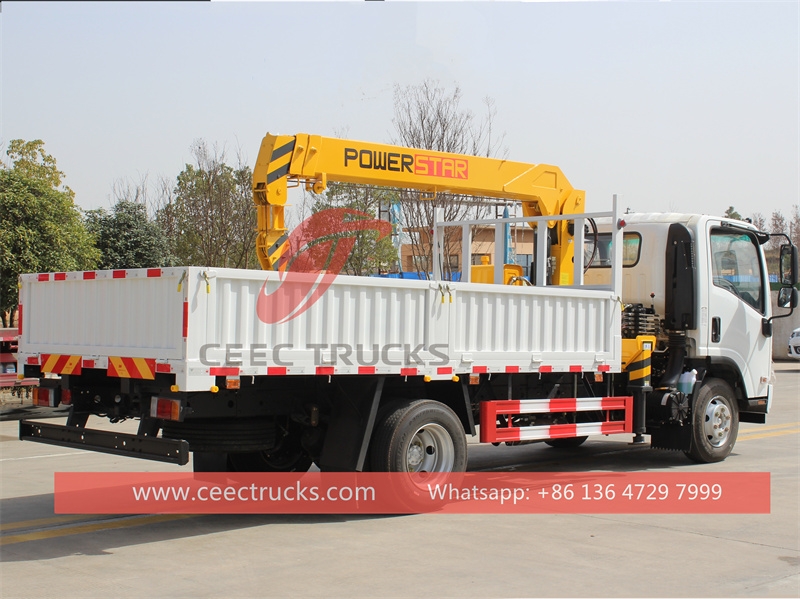 ISUZU 700P 5tons Crane Truck made in China best factory