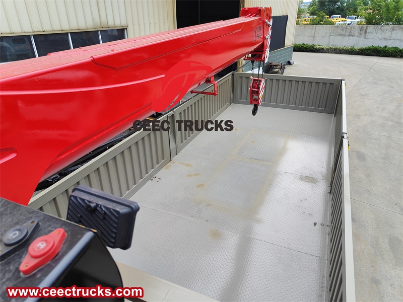 ISUZU GIGA 4x2 10 tons Stiff Boom Crane Truck