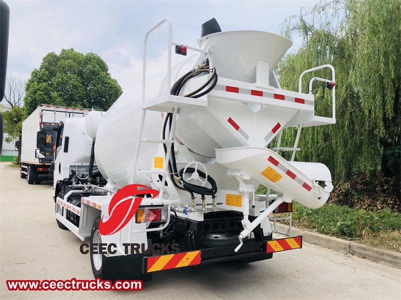 Isuzu Ready Mix Concrete Mixer Truck