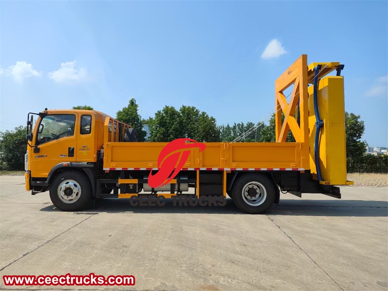 HOWO truck with anti-collision device with factory direct sale