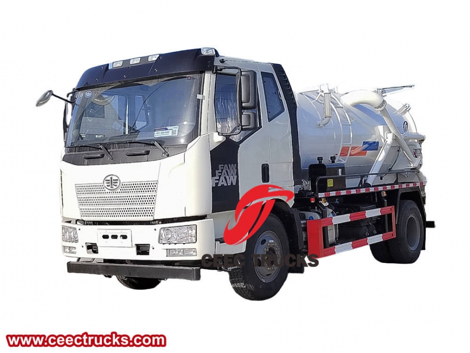 Truk vakum septik FAW 8 cbm