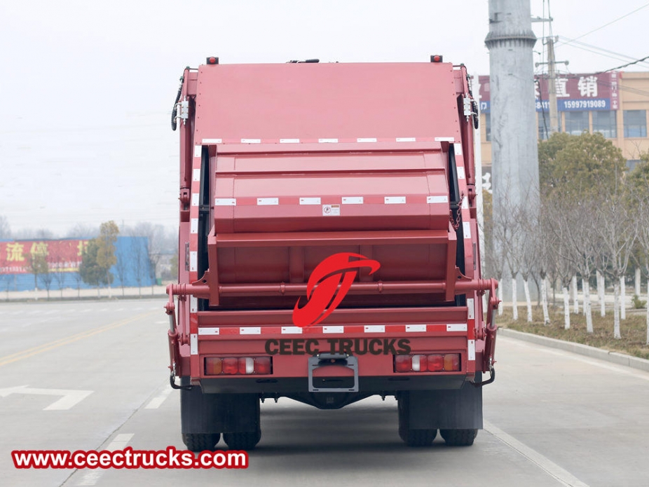 Truk pemadat tempat sampah Howo 12 cbm