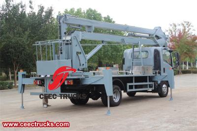 Isuzu brand Insulated Bucket Manlift Truck