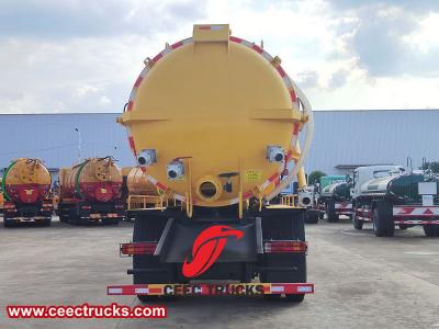 Truk pembersih limbah Howo 20.000 liter