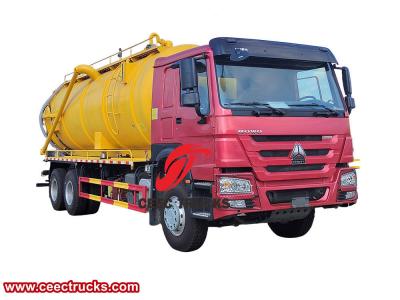 Truk pembersih limbah Howo 20.000 liter