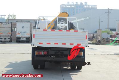 Isuzu 5 Ton articulated crane lorry truck