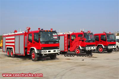 Isuzu FVZ foam pumper fire truck