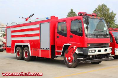 Isuzu FVZ foam pumper fire truck