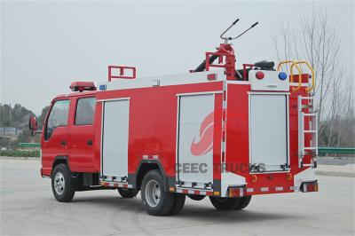 New Isuzu 4KH1 120HP 3000 Liters Fire fighting truck