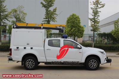 Isuzu 4x4 drive utility service truck