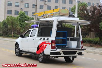 Isuzu 4x4 drive utility service truck