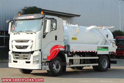 PM80A Pump ISUZU Vacuum Sewage Suction Truck