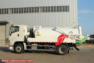 PM80A Pump ISUZU Vacuum Sewage Suction Truck