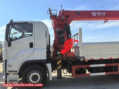  Isuzu VC61 8ton boom crane truck