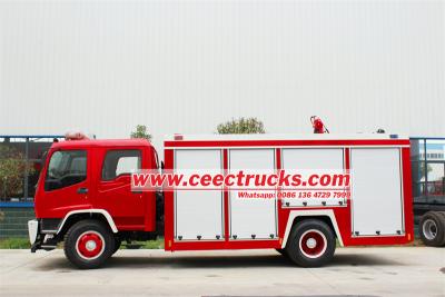 Rescue Fire Truck made by Isuzu FTR chassis