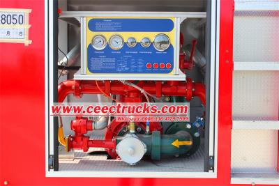 Isuzu 120HP nitrogen gas fire truck