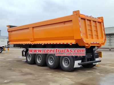 4-axle tipper trailer for sale