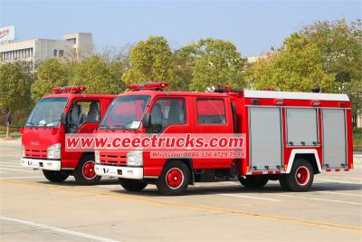 Isuzu 120HP nitrogen gas fire truck