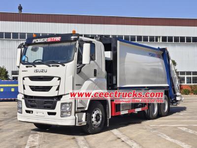 ISUZU GIGA series Rear Bin Lifter Garbage Truck