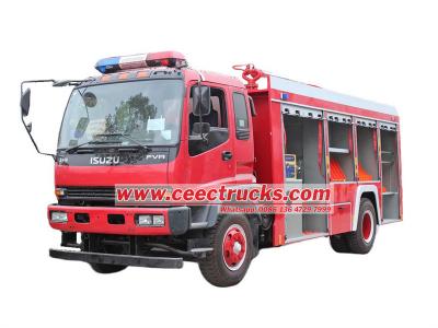 Rescue Fire Truck made by Isuzu FVR chassis