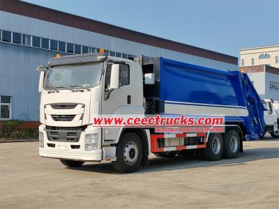 Philippine Isuzu 20 cbm rear loader garbage truck