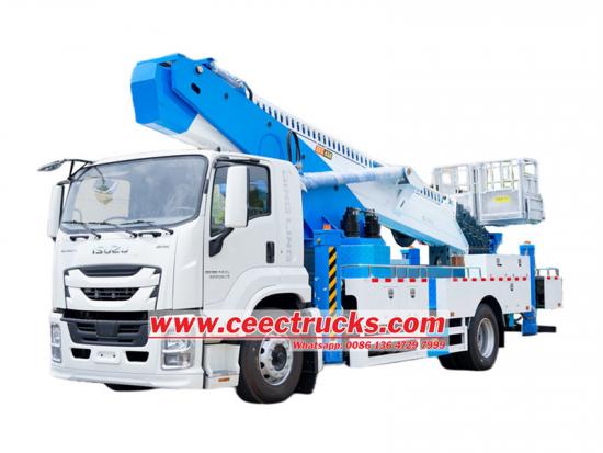 ISUZU FTR 45m bucket lift truck